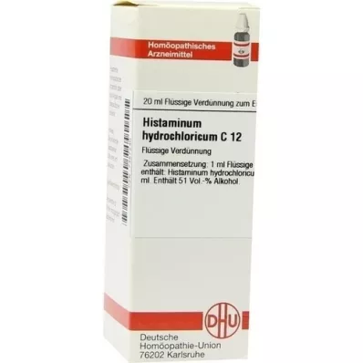 HISTAMINUM hydrochloricum C 12 Dilution, 20 ml