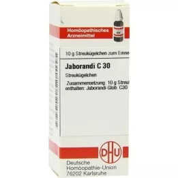 JABORANDI C 30 Globuli, 10 g