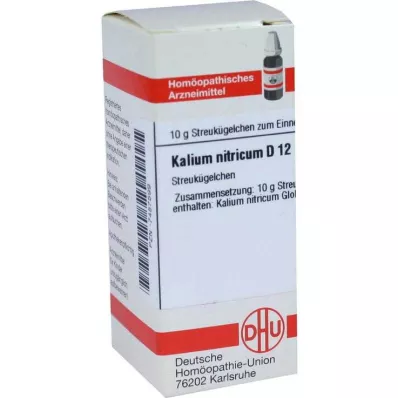 KALIUM NITRICUM D 12 Globuli, 10 g