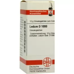 LEDUM D 1000 Globuli, 10 g