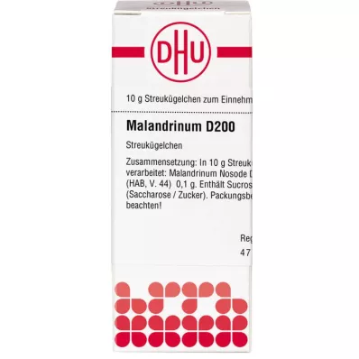 MALANDRINUM D 200 Globuli, 10 g