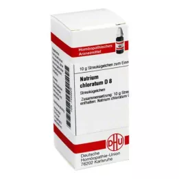 NATRIUM CHLORATUM D 8 Globuli, 10 g