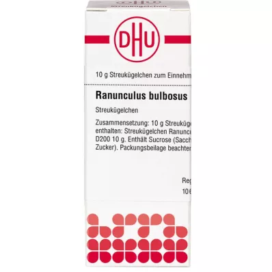 RANUNCULUS BULBOSUS D 200 Globuli, 10 g