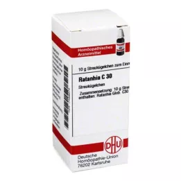 RATANHIA C 30 Globuli, 10 g