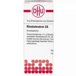 RHODODENDRON C 6 Globuli, 10 g