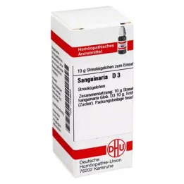 SANGUINARIA D 3 Globuli, 10 g