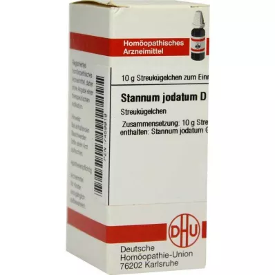 DHU Stannum jodatum D 12 Globuli, 10 g