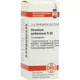 STRONTIUM CARBONICUM D 30 Globuli, 10 g