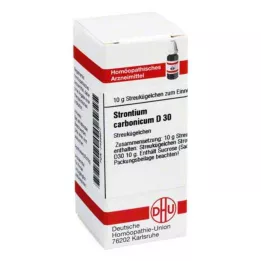 STRONTIUM CARBONICUM D 30 Globuli, 10 g