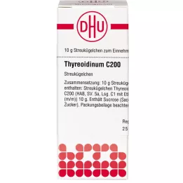 THYREOIDINUM C 200 Globuli, 10 g