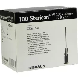 STERICAN Kanülen 22 Gx1 1/2 0,7x40 mm, 100 St