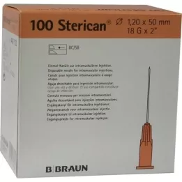 STERICAN Kanülen 18 Gx2 1,2x50 mm, 100 St