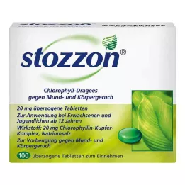 STOZZON Chlorophyll überzogene Tabletten, 100 St