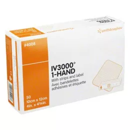OPSITE IV 3000 10x12 cm transp.Kanülenfixier., 50 St