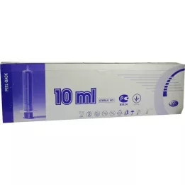SPRITZE 10 ml 2teilig Luer exzentrisch, 100 St