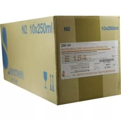 Natriumchlorid Infusum -lsg.154 (10x250 ml) Natriumchlorid Infusum -lsg.154 (10x250 ml)