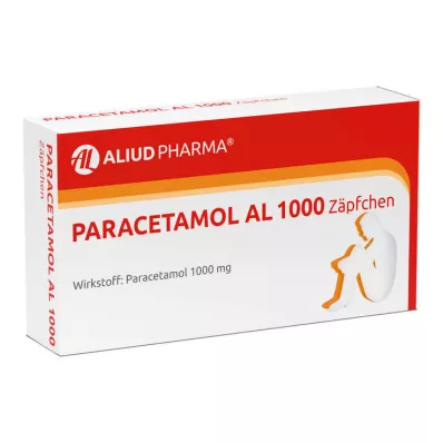 PARACETAMOL AL 1000 Zäpfchen, 10 St