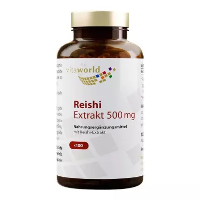 Reishi Extrakt 500 mg Kapseln, 100 St Reishi Extrakt 500 mg Kapseln, 100 St