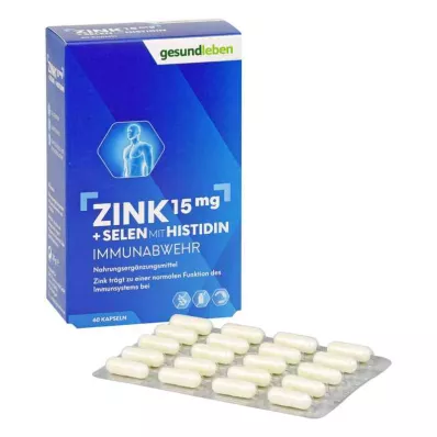 GESUND LEBEN Zink 15 mg+Selen Kapseln, 60 St GESUND LEBEN Zink 15 mg+Selen Kapseln, 60 St