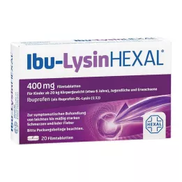IBU-LYSINHEXAL Filmtabletten, 20 St