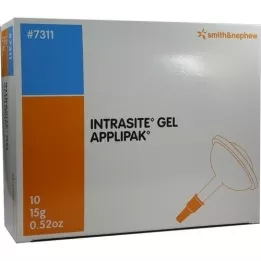 INTRASITE Gel Hydrogel Wundreiniger, 10X15 g