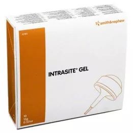 INTRASITE Gel Hydrogel Wundreiniger, 10X15 g