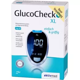 GLUCOCHECK XL Blutzuckermessgerät Set mg/dl, 1 St
