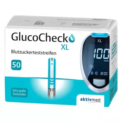 GLUCOCHECK XL Blutzuckerteststreifen, 50 St GLUCOCHECK XL Blutzuckerteststreifen, 50 St