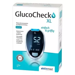 GLUCOCHECK XL Blutzuckermessgerät Set mmol/l, 1 St