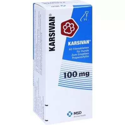 KARSIVAN 100 Filmtabletten f.Hunde, 60 St