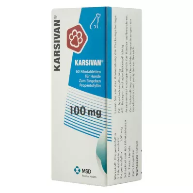 KARSIVAN 100 Filmtabletten f.Hunde, 60 St KARSIVAN 100 Filmtabletten f.Hunde, 60 St