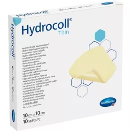 HYDROCOLL thin Wundverband 10x10 cm, 10 St