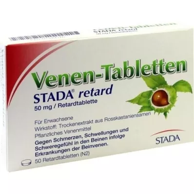 VENEN-TABLETTEN STADA retard, 50 St