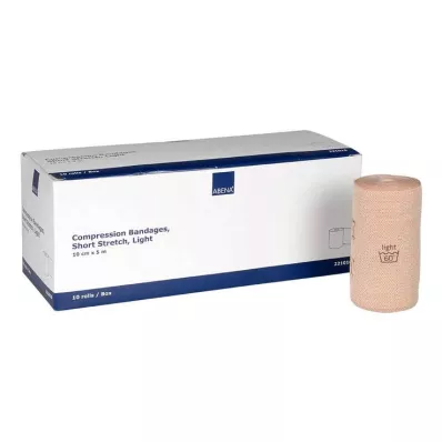 KOMPRESSIONS BINDE Kurzzug 10 cmx5 m, 10 St