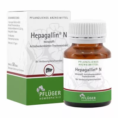 HEPAGALLIN N Dragees, 50 St