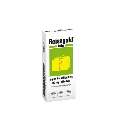 REISEGOLD Tabs gegen Reiseübelkeit, 10 St REISEGOLD Tabs gegen Reiseübelkeit, 10 St
