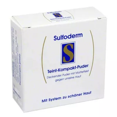 SULFODERM S Teint Kompakt Puder, 10 g