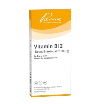 Vitamin B12 Depot Injektion 1500 µg Injektionslösung, 10X1 ml
