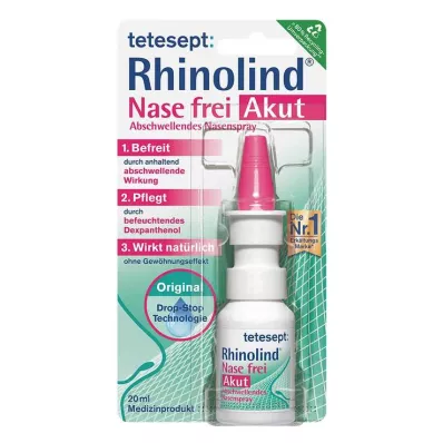 TETESEPT Rhinolind Abschwellendes Nasenspray, 20 ml
