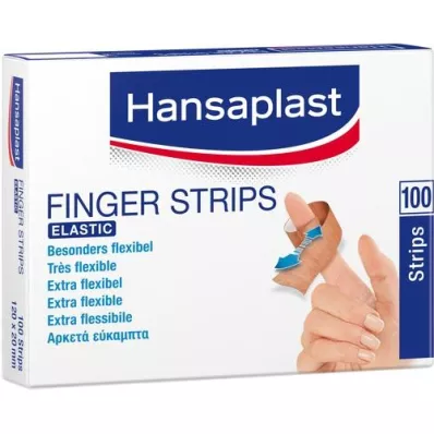 HANSAPLAST Elastic Fingerstrips 2x12 cm, 100 St