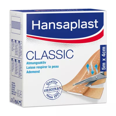 Hansaplast Classic Pflaster 4 cm x 5 m, 1 St