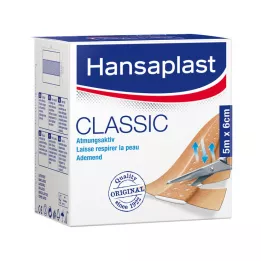 HANSAPLAST Classic Pflaster 6 cmx5 m, 1 St
