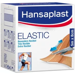 HANSAPLAST Elastic Pflaster 8 cmx5 m, 1 St