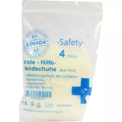SENADA Handschuhe Safty, 4 St SENADA Handschuhe Safty, 4 St