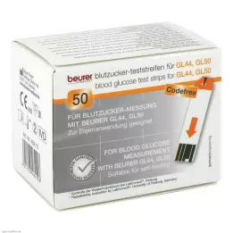 BEURER GL44/GL50 Teststreifen, 50 St