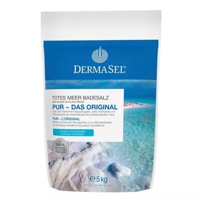 Dermasel Totes Meer Badesalz Pur, 5 kg