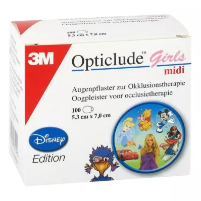Opticlude 3M Disney Pflaster Girls midi 2538MDPG-100, 100 St