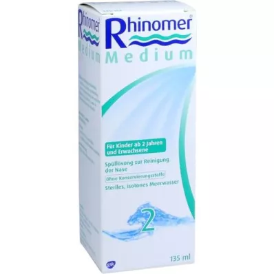 RHINOMER 2 medium Lösung, 135 ml