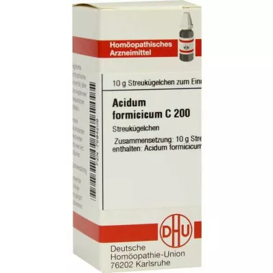 ACIDUM FORMICICUM C 200 Globuli, 10 g