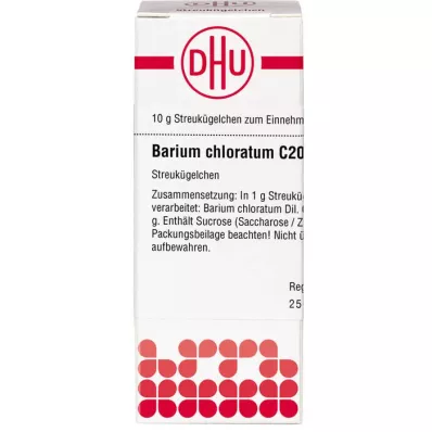 BARIUM CHLORATUM C 200 Globuli, 10 g